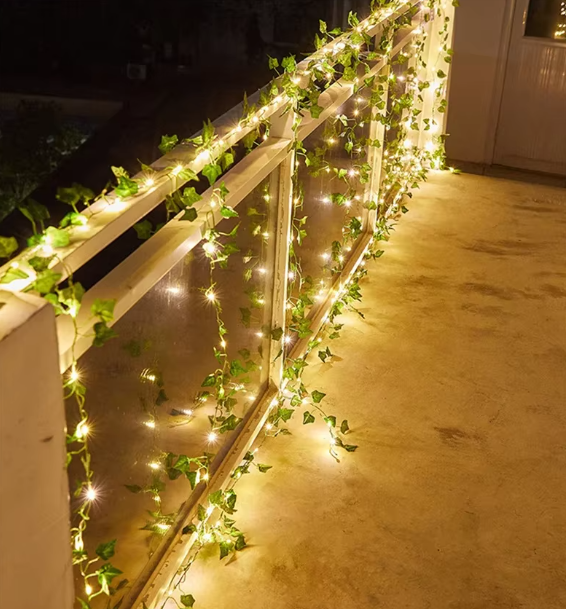 Evergreen Glow Garland Lights