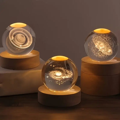 3D Crystal Ball Lamp