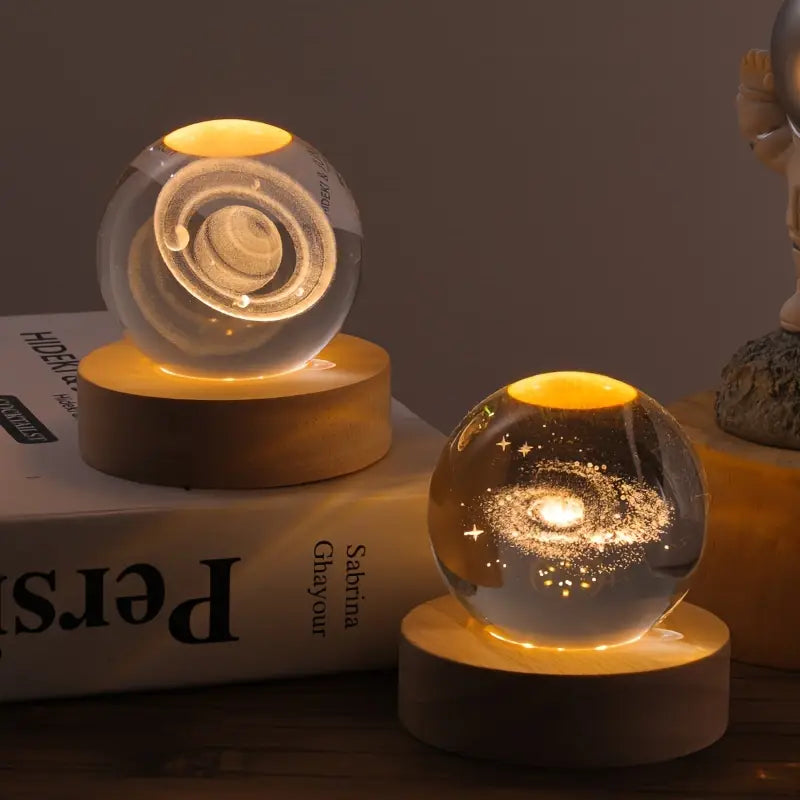 3D Crystal Ball Lamp