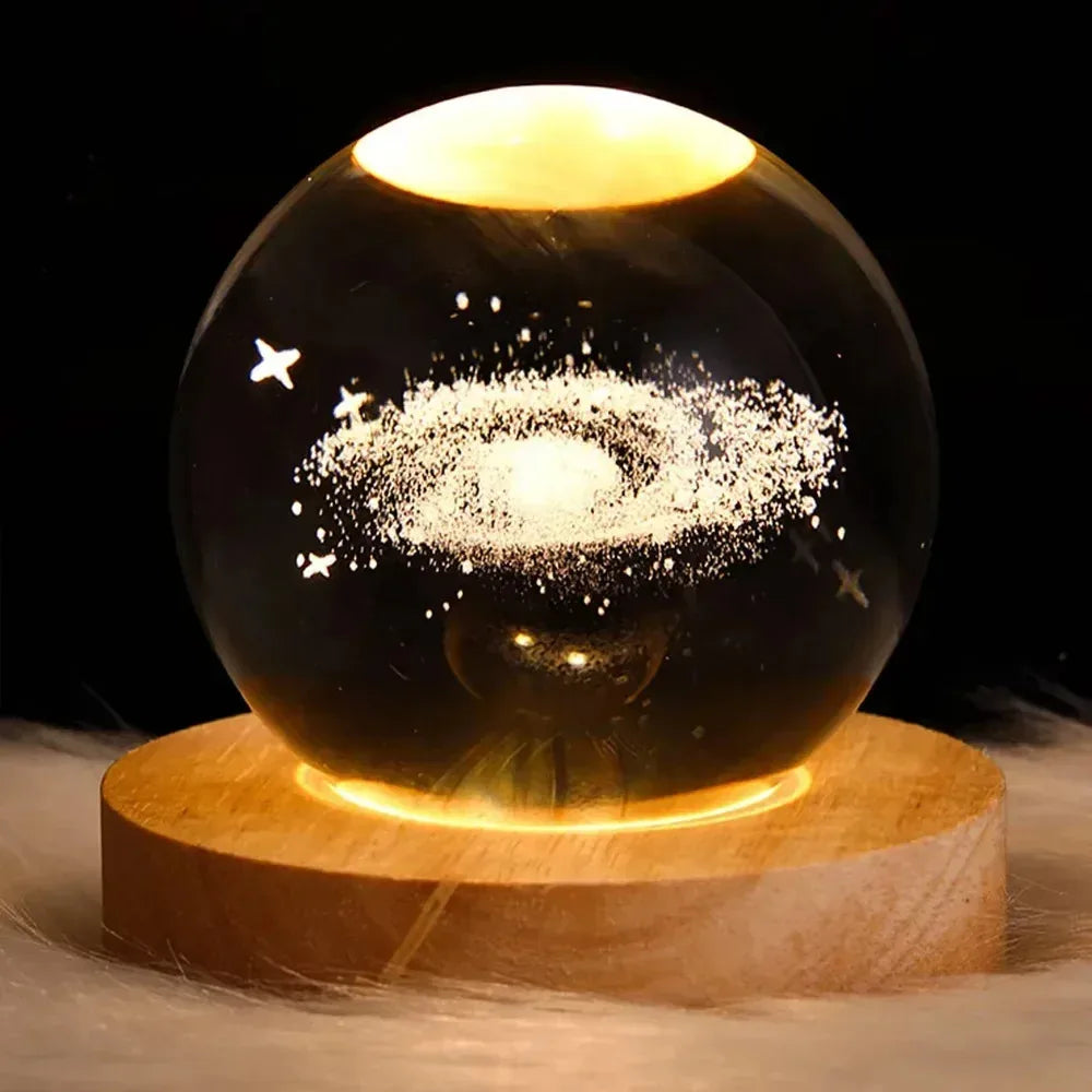 3D Crystal Ball Lamp