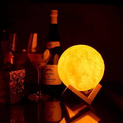 Lampe LED en forme de lune